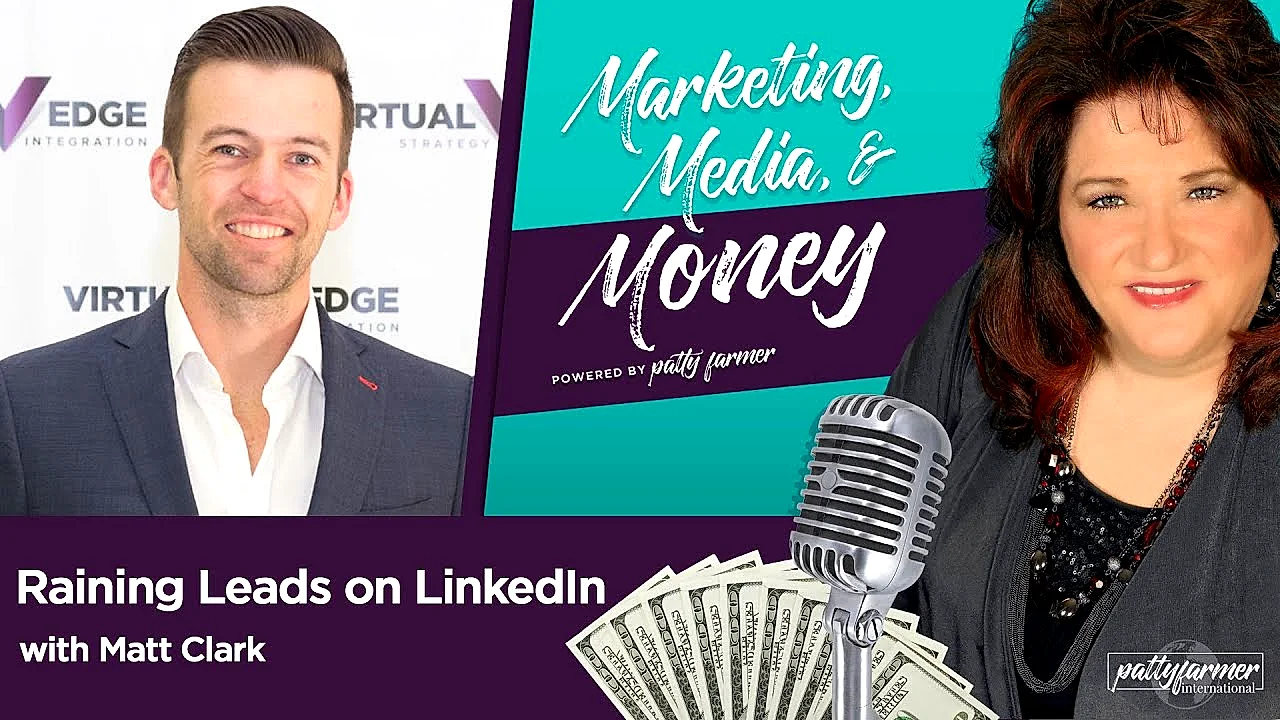 Matt Clark explaining how to find and convert high-value clients from LinkedIn
