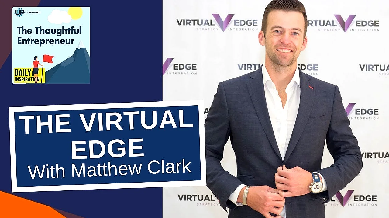 Matt Clark on the UpMyInfluence podcast discussing pre-selling and trust